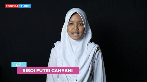 06 Risqi Putri Cahyani Kandidat Ketua Osis Tahun 2022 Youtube
