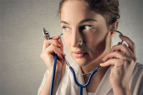 Woman Doctor Stock Photo Image Of Care Naked Attractive 6826080