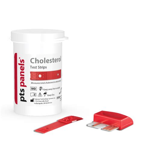 Pts Panels® Cholesterol Test Strips 25s Patient Focus Africa