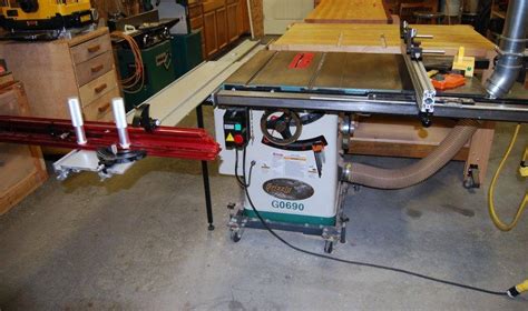 Add On Sliding Cross Cut To A Table Saw Power Tools Wood Talk Online