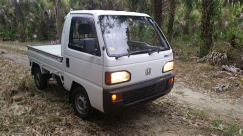 Honda Acty 4wd Pick Up Mini Truck Low Miles For Sale Photos Technical