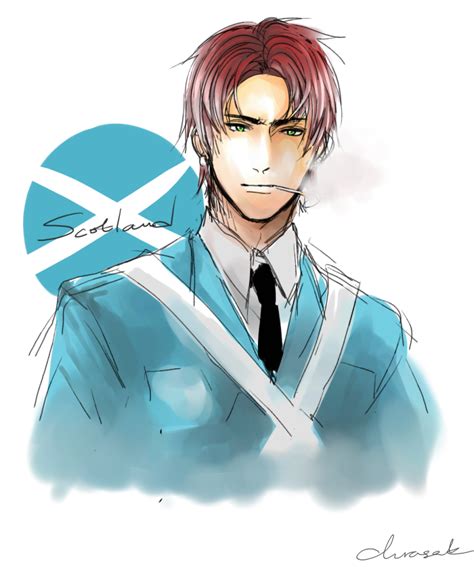 Aph Scotland By Bevinftw On Deviantart Hetalia Anime Hetalia