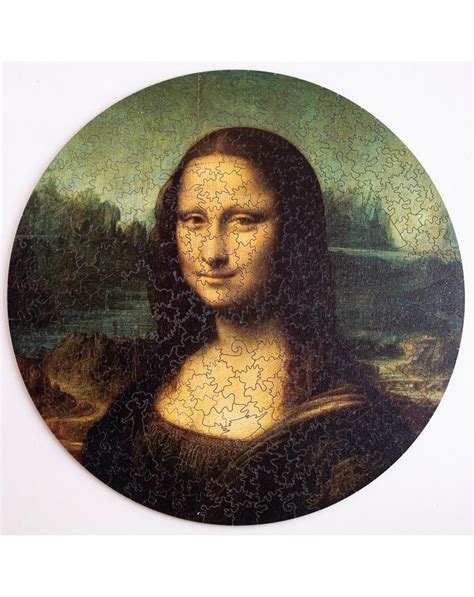 Drewniane Puzzle Mona Lisa 388 Szt Rozmiar 40cm Ilość Elementów 388