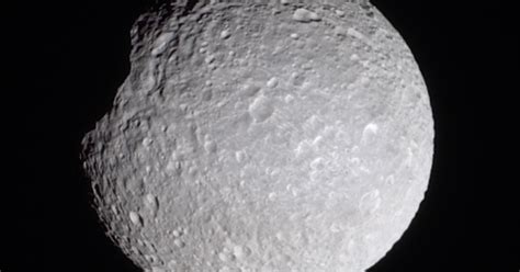 Mimas In Natural Color The Planetary Society