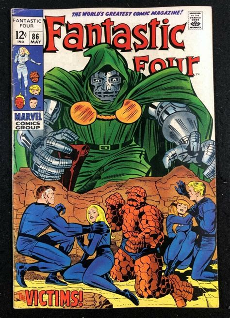 Fantastic Four 1961 86 Fn 55 Doctor Doom Cover And Appearance