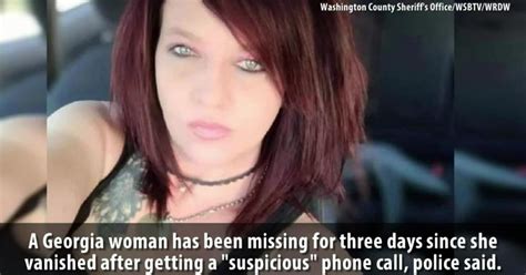 Georgia Woman Missing Three Days Vanished After Getting ‘suspicious Call Trending