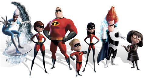 Animated Film Reviews The Incredibles A Dysfunctional Family Of Superheroes