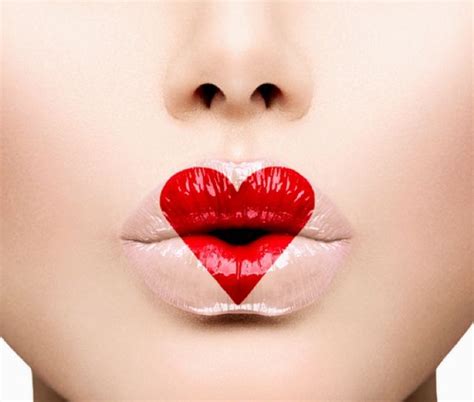 Red Hearts Happy Valentines Day Trendsurvivor Lip Art Lipstick