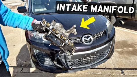 How To Remove Or Replace Intake Manifold On Mazda Cx 7 Cx7 Mazdaspeed 3