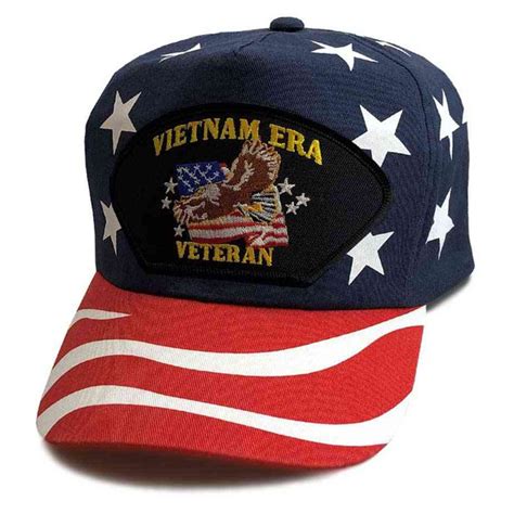 Vietnam Era Veteran W Eagle Hat W Stars And Stripes