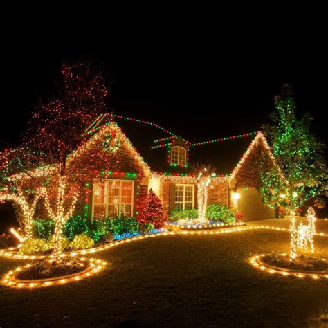 50 Spectacular Home Christmas Lights Displays Decorating With