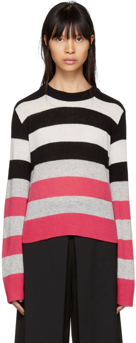 rag and bone multicolor striped cashmere annika sweater ssense