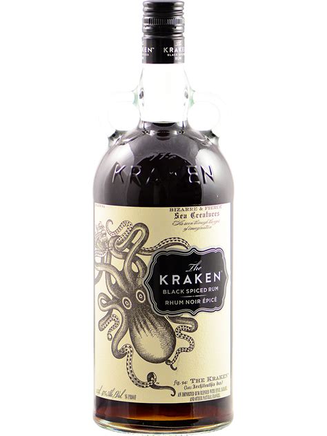 The Kraken Black Spiced Rum Newfoundland Labrador Liquor Corporation