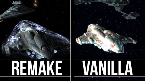 Star Wars Empire At War Remake Vs Classic Youtube