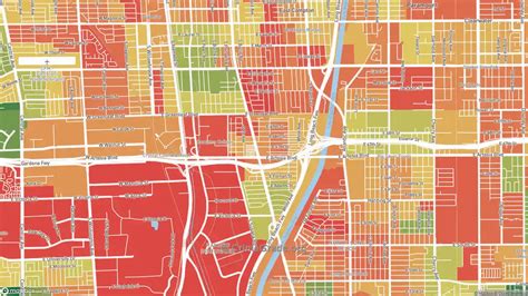 The Safest And Most Dangerous Places In North West Long Beach Long