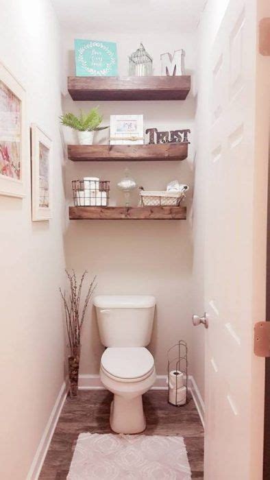 21 Ideas Fáciles Y Lindas Para Decorar Y Armonizar Tu Baño Downstairs Bathroom Diy Bathroom