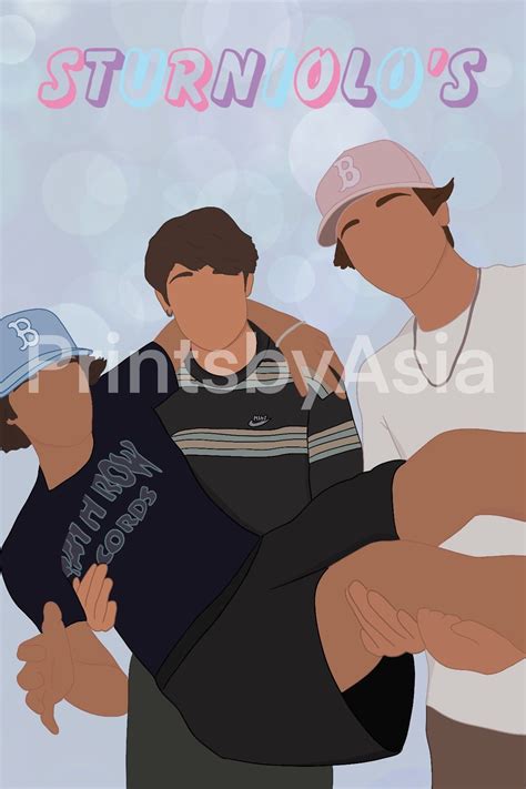 Sturniolo Triplets Chris Nick Matt Nicolas Youtube Tiktok - Etsy UK