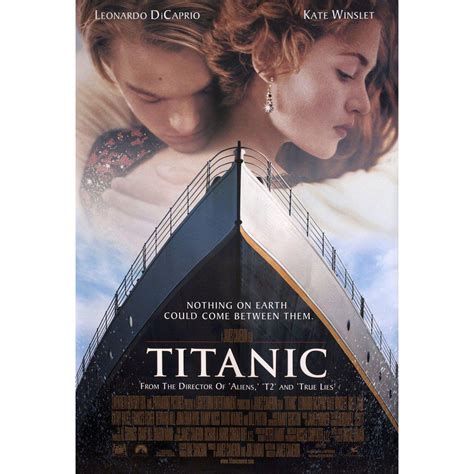 Titanic 1997 Us One Sheet Film Poster Chairish