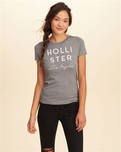 Product Image T Shirts For Women Girls Graphic Tee Hollister