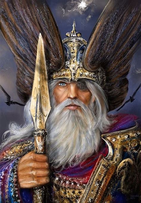All Father Hail Oden Pagan Gods Norse Pagan Thor Viking Art Viking Warrior Fenrir Tattoo