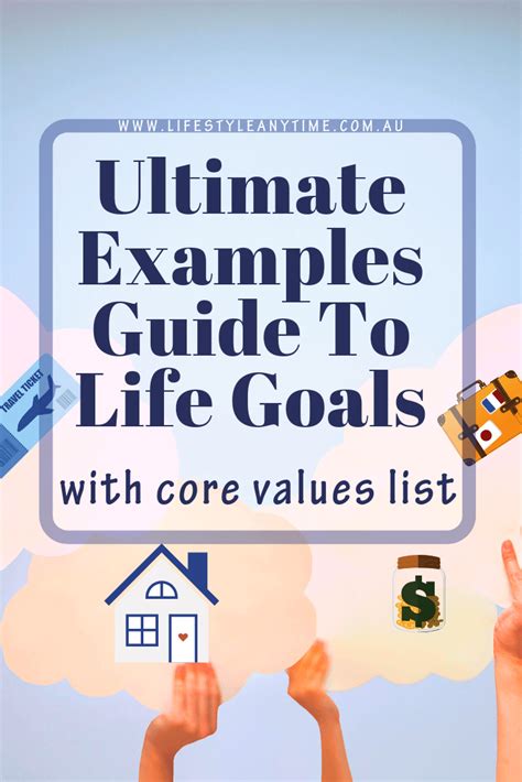 The Ultimate List Of Life Goals • Lifestyle Anytime