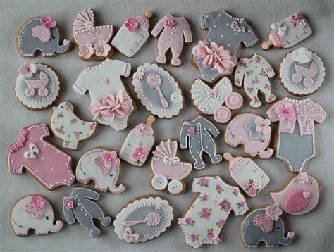 Ph pandahall 60 sets newborn baby footprints candy boxes, baby shower candy boxes folding boxes pink paper gift box with ribbon birthday party gift favor (2.4 x 2.4 x 2.4 inch) 5.0 out of 5 stars 2 $18.59 $ 18. Baby shower cookies - cookie by Bubolinkata - CakesDecor