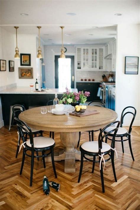 La plus originale table de cuisine ronde en 56 photos! | Table ronde