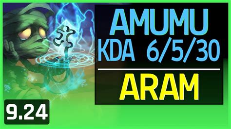 Amumu EUW ARAM Season 9 Amumu ARAM League Of Legends YouTube
