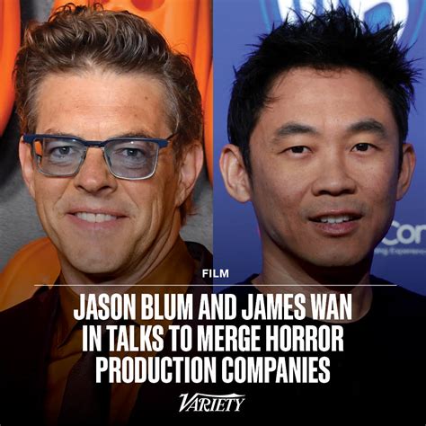 Variety On Twitter Horror Mavens Jason Blum And James Wan Are In