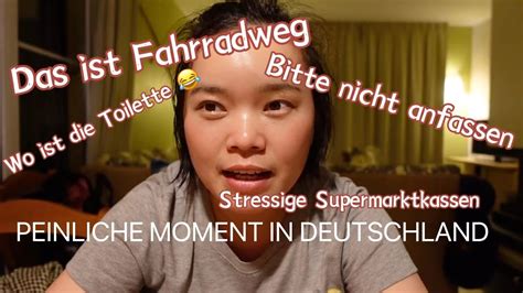 Peinliche Momente Die Ich In Deutschland Schon Erlebt Habe😓丨chinesin In Deutschland Youtube