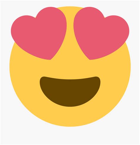 Heart Emoji Face Smiling Face With Heart Eyes Transparent Cartoon