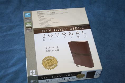 Niv Journal Edition Bible Review Bible Buying Guide
