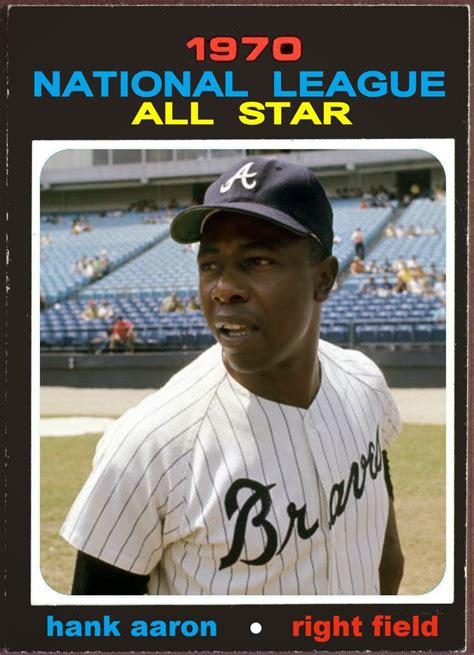 Cards That Never Were 1971 Topps All Star Cards National League Outfield