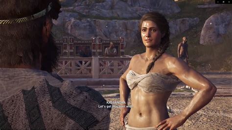 Naked And Oiled Ac Odyssey Youtube