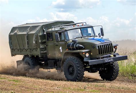 Ural 43206 4x4 Light Cargo Military Truck