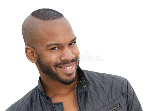Handsome Young African American Male Model Smiling Stock Image Image Of Adult Isolated 31394137