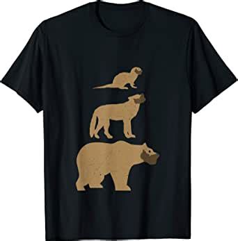 Amazon Com Otter Wolf Bear Gay Slang Lgbt Pride T Shirt Clothing