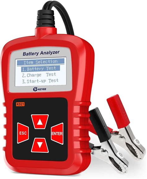 Kzyee Ks Auto Battery Tester V Cca Car Battery Load Tester Digital Analyzer For Vehicle