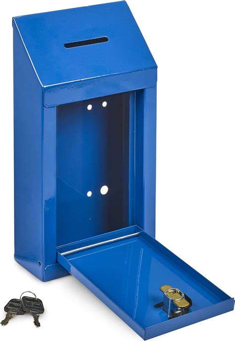 Metal Donation Box And Collection Box Office Suggestion Box