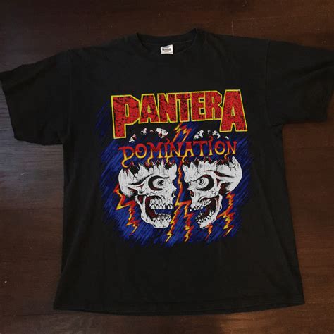 Pantera Shirt Vintage Pantera Domination Skull Unisex T Shirt Beeteeshop