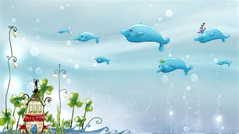Dolphin Desktop Wallpapers Top Free Dolphin Desktop Backgrounds