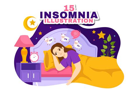 Premium Insomnia Vector Illustration Pack From People Illustrations