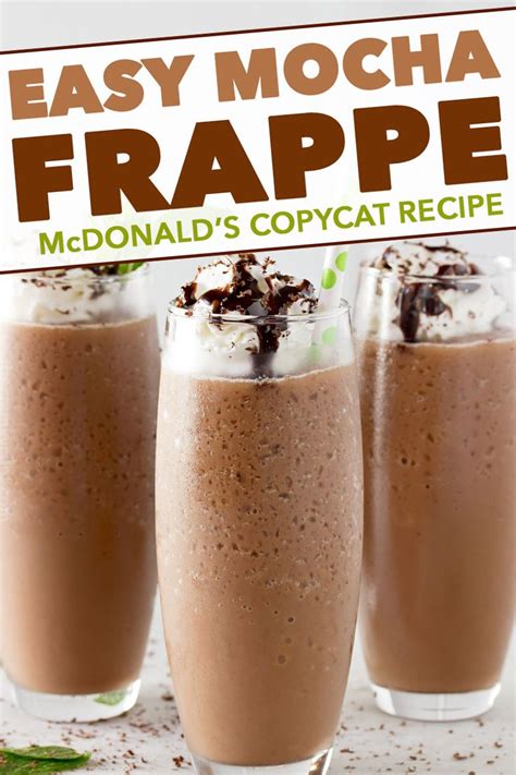 Mcdonalds Mccafe Mocha Frappe Recipe Renew Recipe