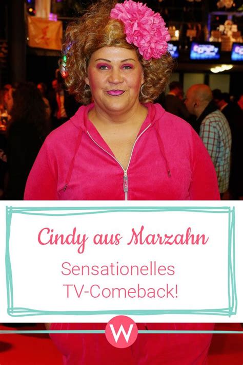 Cindy Aus Marzahn Sensationelles Comeback Promi News Comedy Weibchen