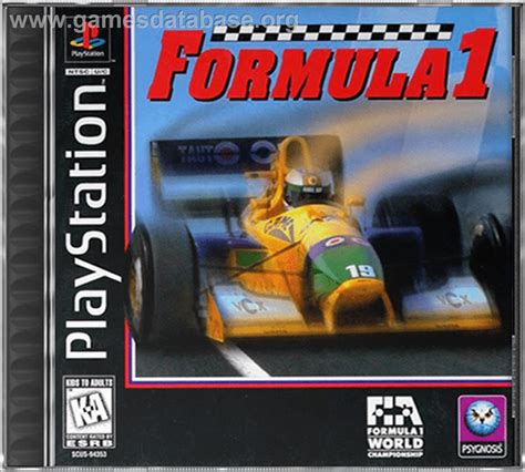 Formula 1 Sony Playstation Artwork Box
