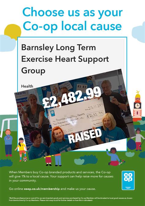 Co Op Local Community Fund Barnsley Healthy Hearts
