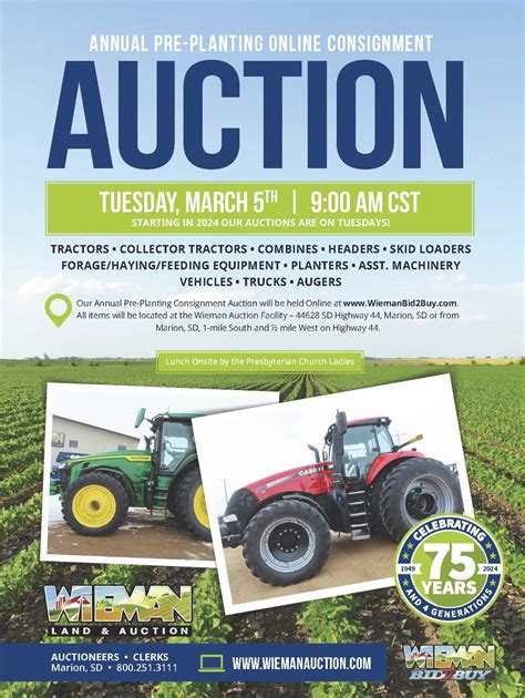 Wieman Land & Auction | Southeast South Dakota Auction Solution