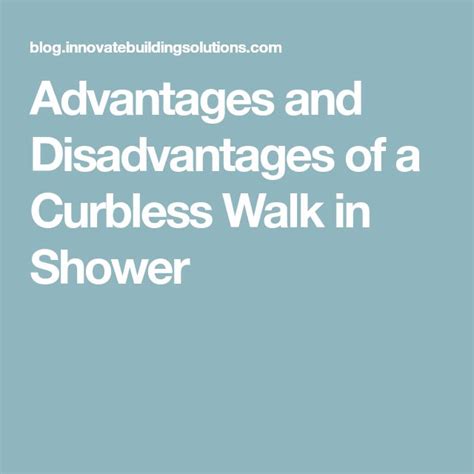 Myths About One Level Curbless Showers Walk In Shower Walk In