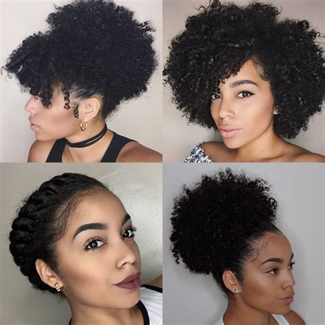 Fast And Easy Hairstyles For Short Natural Hair Hairstyles K