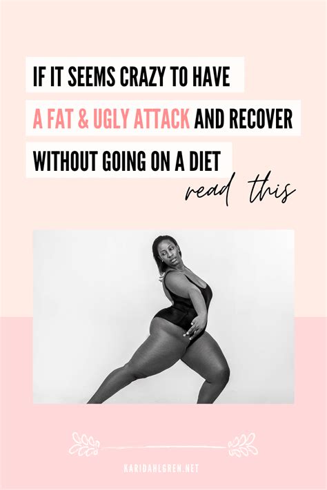 I Feel Fat How To Cope With A Fat And Ugly Attack